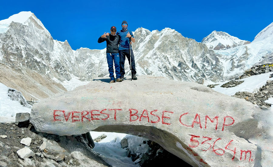 Everest base camp trek